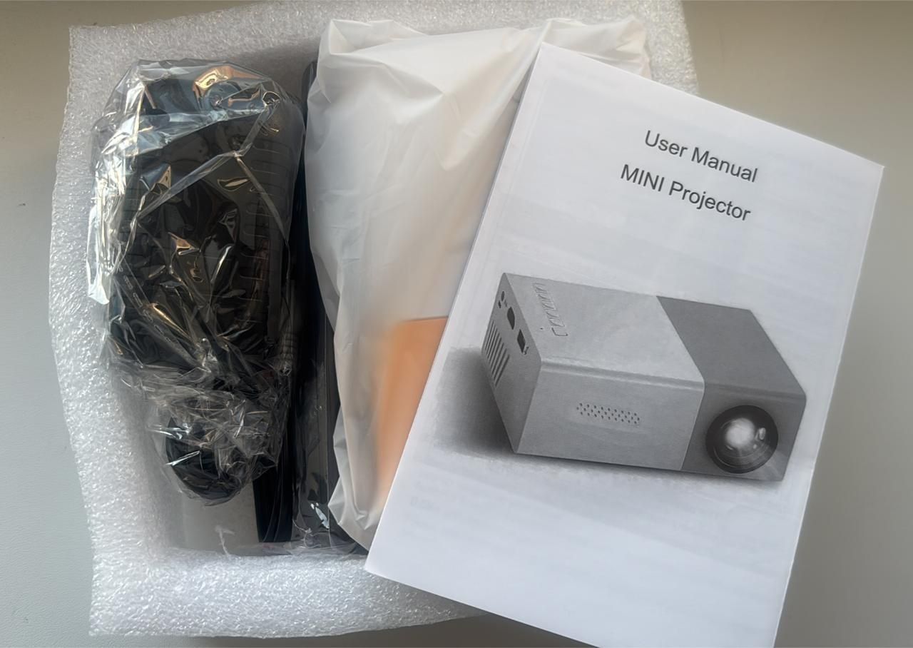 Мини-проектор  Домашний кинотеатр, HDMI, USB
