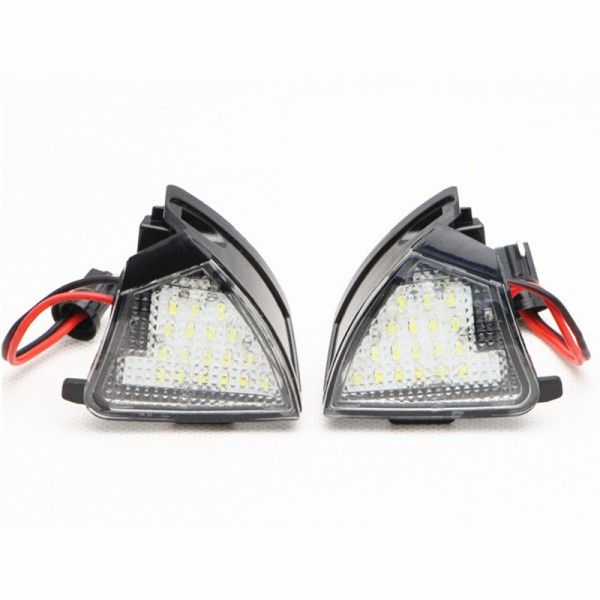 Set 2 lampi oglinda LED pentru Volkswagen Eos, Golf 5, Jetta, Passat