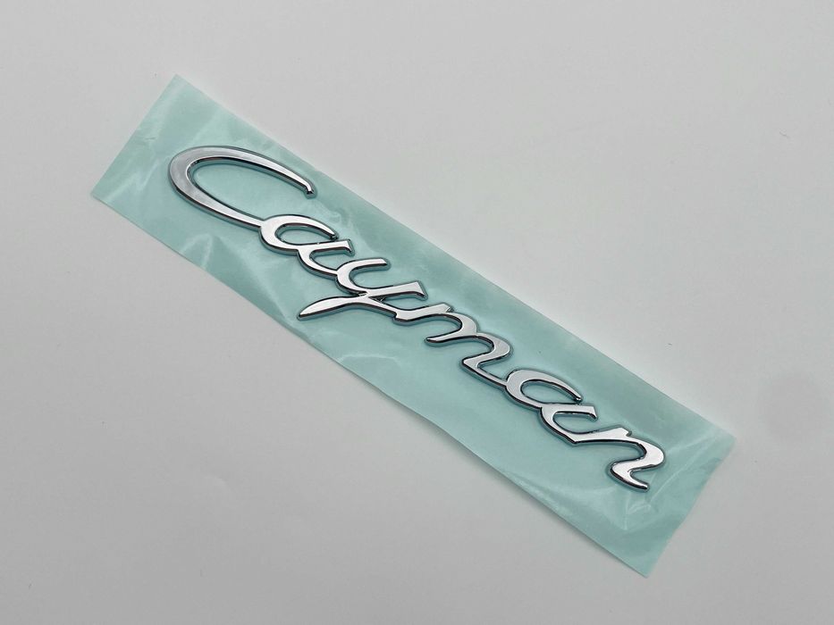 Emblema Compatibila PORSCHE Cayman crom