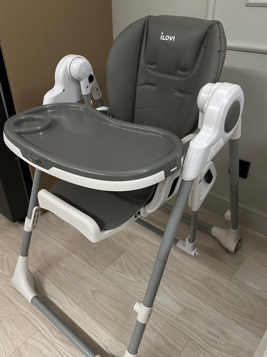 Стульчик для кормления iLovi Swing 2 Gray, серый