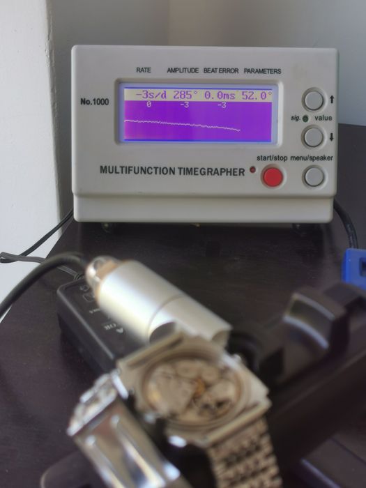 Ceas BWC - Int Manuala-ETA 2391 - Oțel - 35mm-Funt. Impecabil!