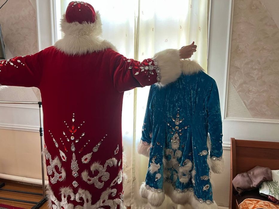 Sotiladi yoki ijaraga beriladi: Qorbobo va Qorqiz kostyumlari