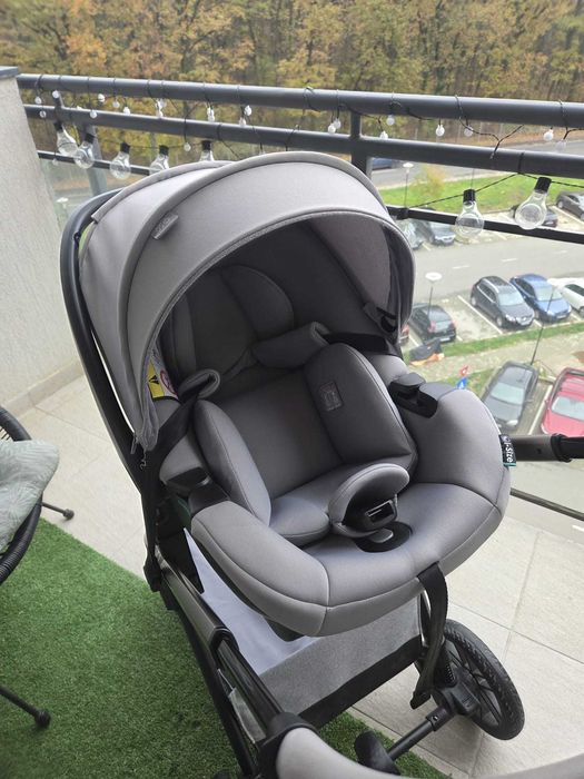 Carucior copii 3 in 1 Chicco Bellagio, Black Satin