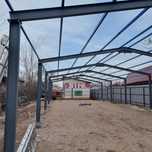 Vand hala metalica 8x30x4 din profil IPE140mm la pret de 5500euro