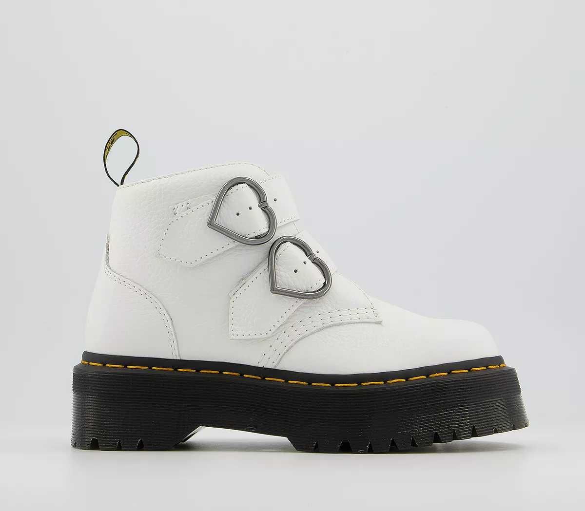 НОВИ Dr. Martens Devon Heart ОРИГИНАЛНИ дамски боти - 38/24см