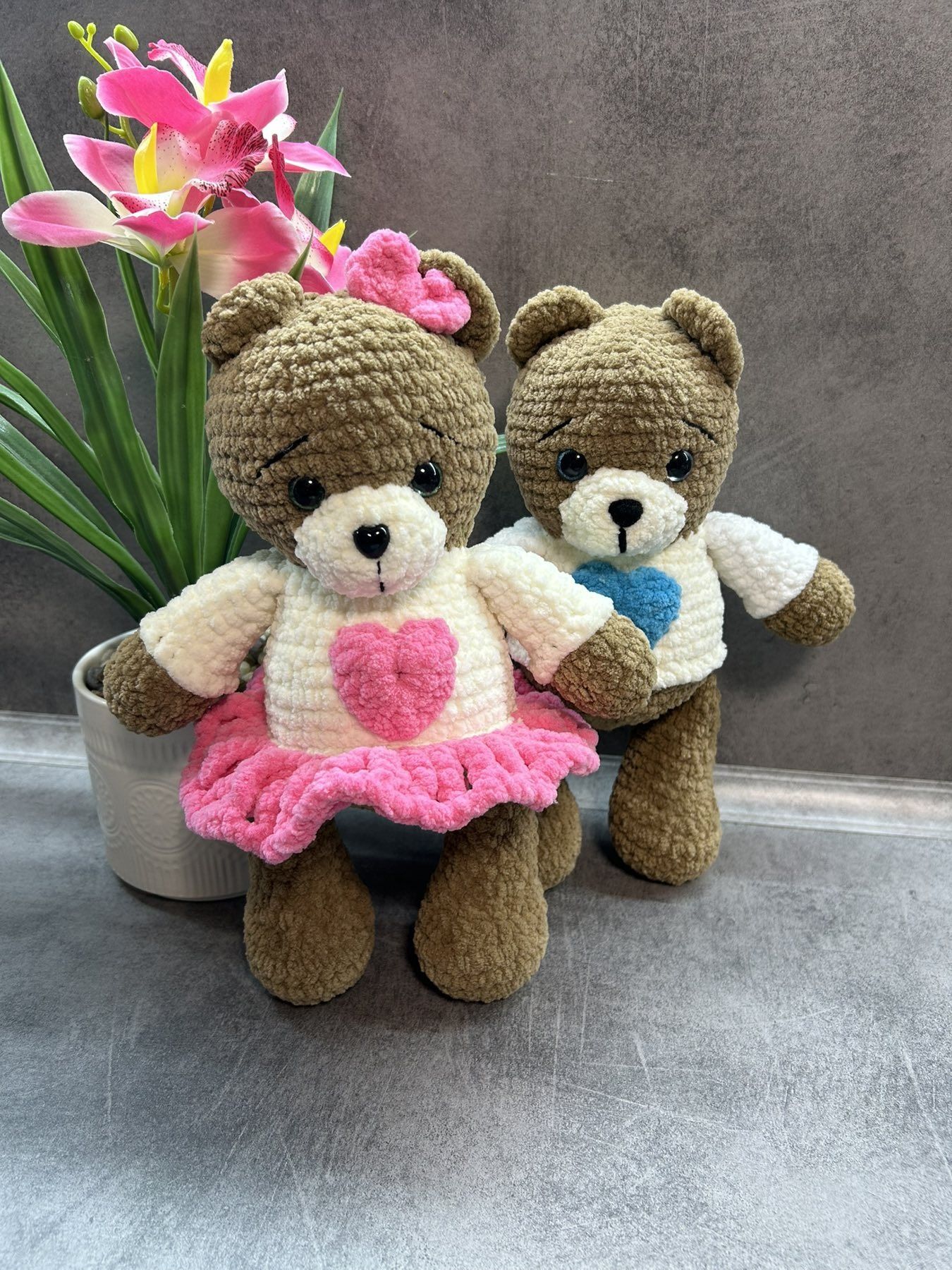Плетени играчки с хипоалергенна прежда