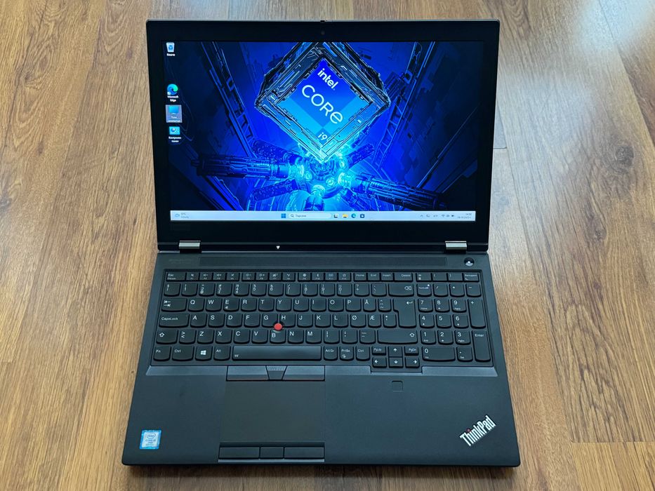 15.6' 4K UHD i9-9880H Lenovo ThinkPad P53 64GB DDR4/512GB/RTX 4000 8GB