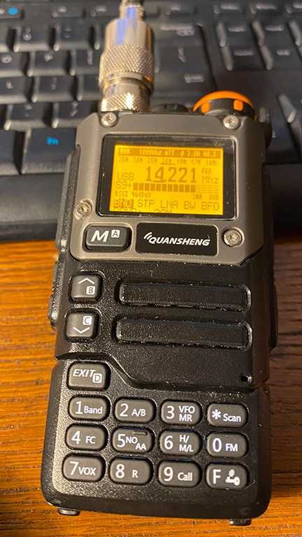 Transceiver VHF- UHF Quansheng full band upgradat