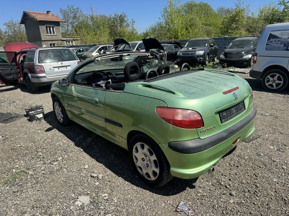 Пежо 206 цц 1.6 бензин само на части
