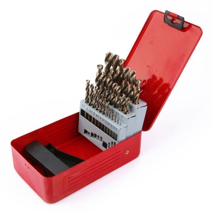 Set burghie 1-13 x 0.5 hss 5% cobalt hbm