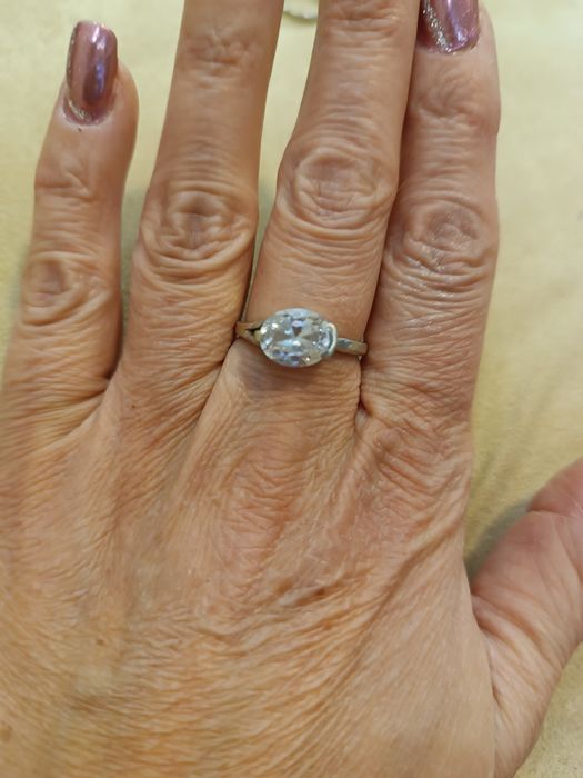 Сребърни пръстени голям размер