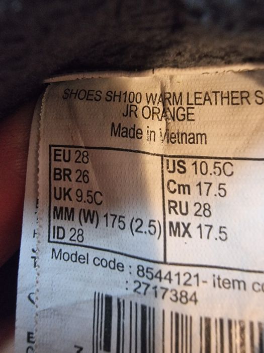 Ghete piele impermeabile, zapada Decathlon 28