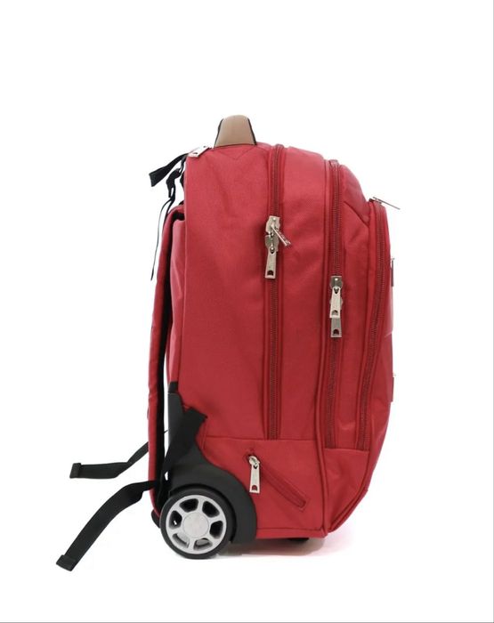 Ghiozdan tip troller Ella Icon - Rosu