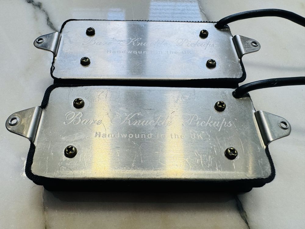 КАТО НОВИ! Адаптери за китара Bare Knuckle Black Hawk Set - 7-string!