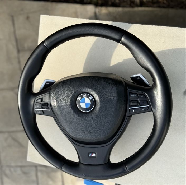 Volan original Bmw F10 /F11/ F01/F07 M packet + padele + Airbag
