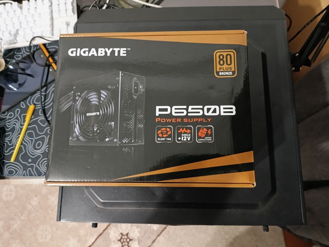 Gigabyte 650w GP-P650B с дефектом