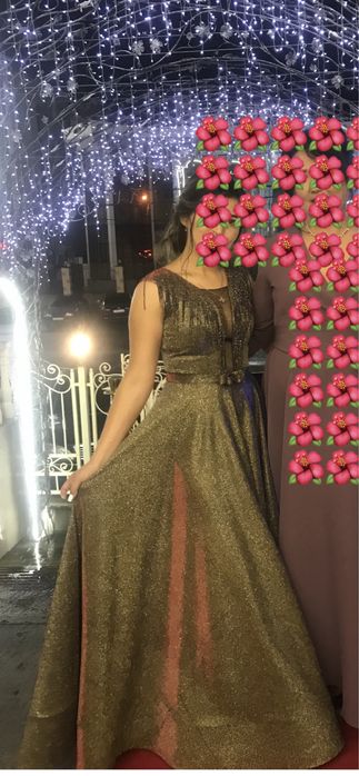 Продается платье вечернее  одевалось один раз на выпускной