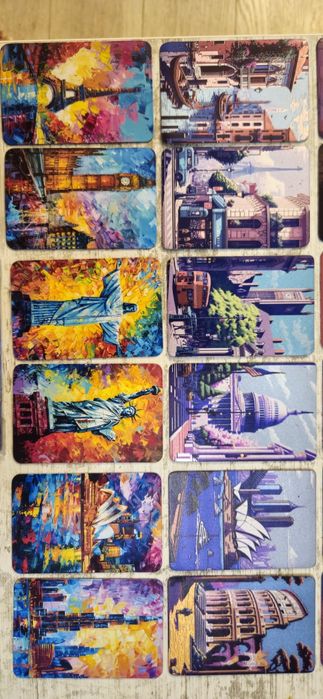 Vand magneti de frigider asiatici si din diferite tari. Vedeti 8 poze