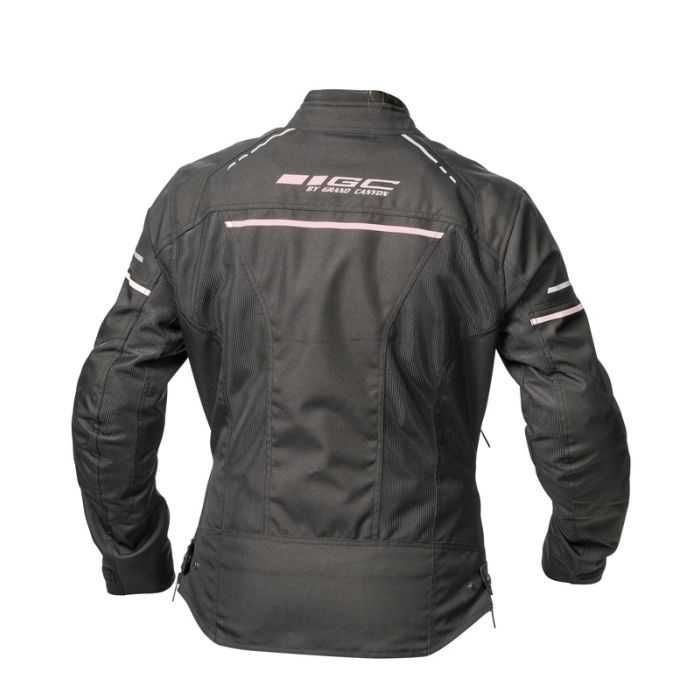 Geaca moto dama GC LUNA Neagra - de vara NOU
