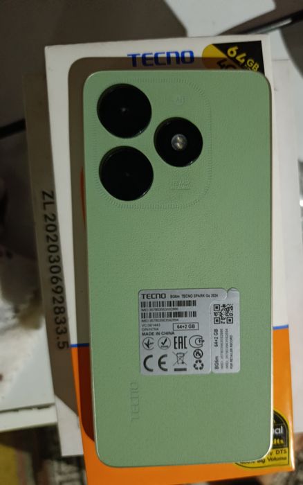 Tecno Spark holati yangidek