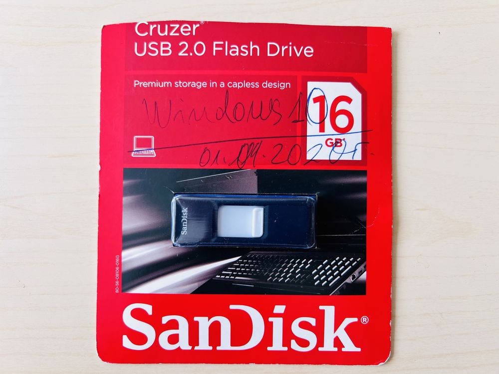 USB памет SanDisk Cruzer 16GB, 10 лева