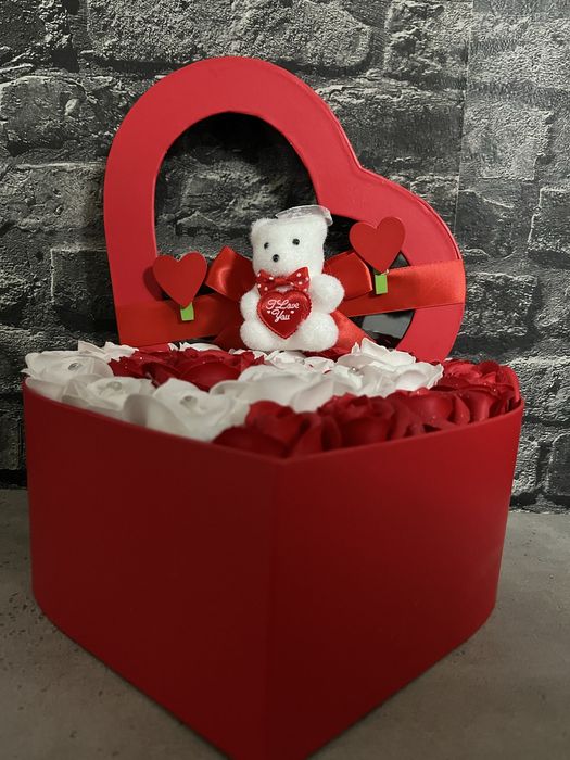 Aranjamente din trandafiri de sapun