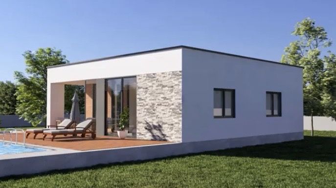 Сглобяеми къщи до ключ-избор на квадратура и индивидуален проект.