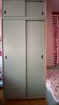 Vand dormitor copii/adolescenti IKEA style oat+dulao+etajere+2 module