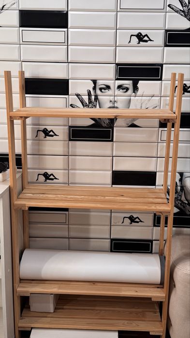 Продам деревянный стеллаж