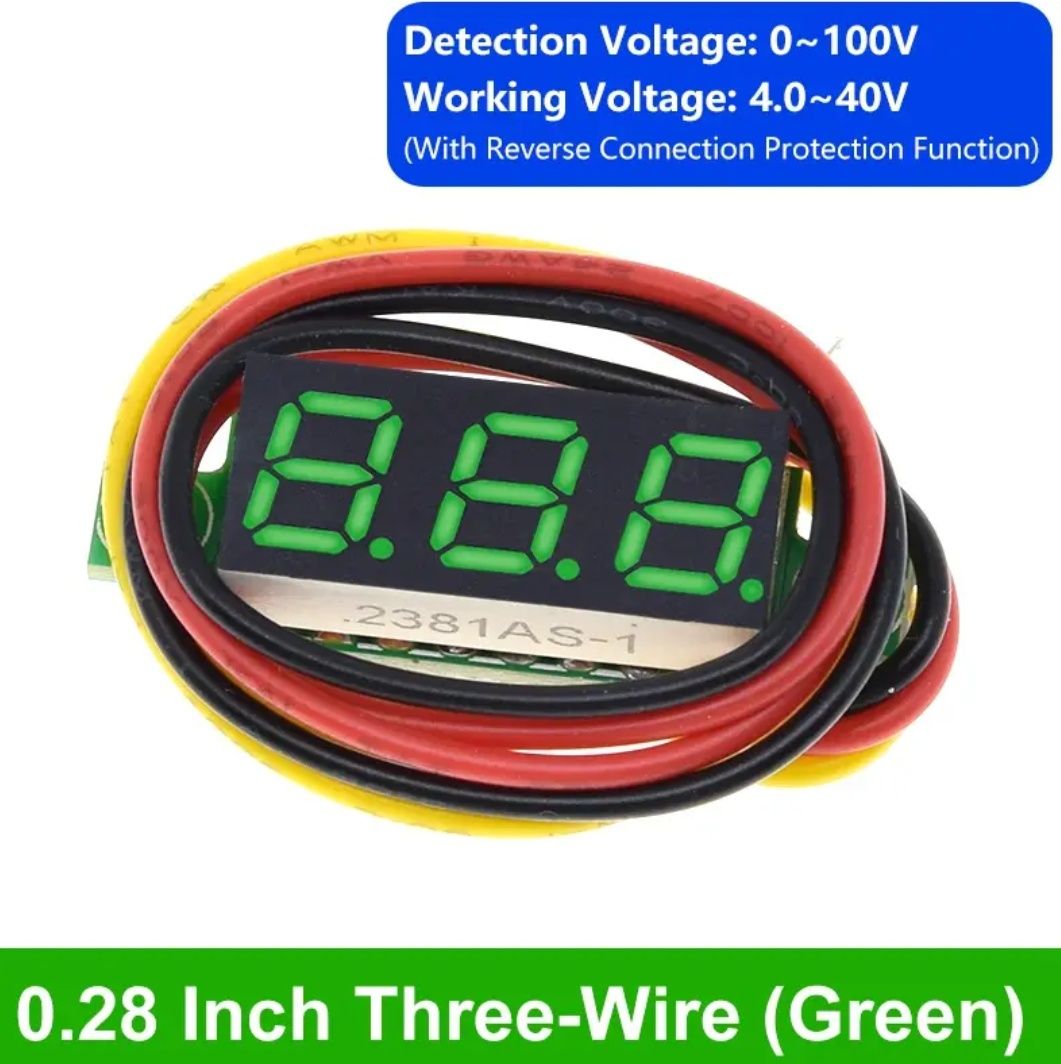 Voltmetr Ampermetr. 100v 100A