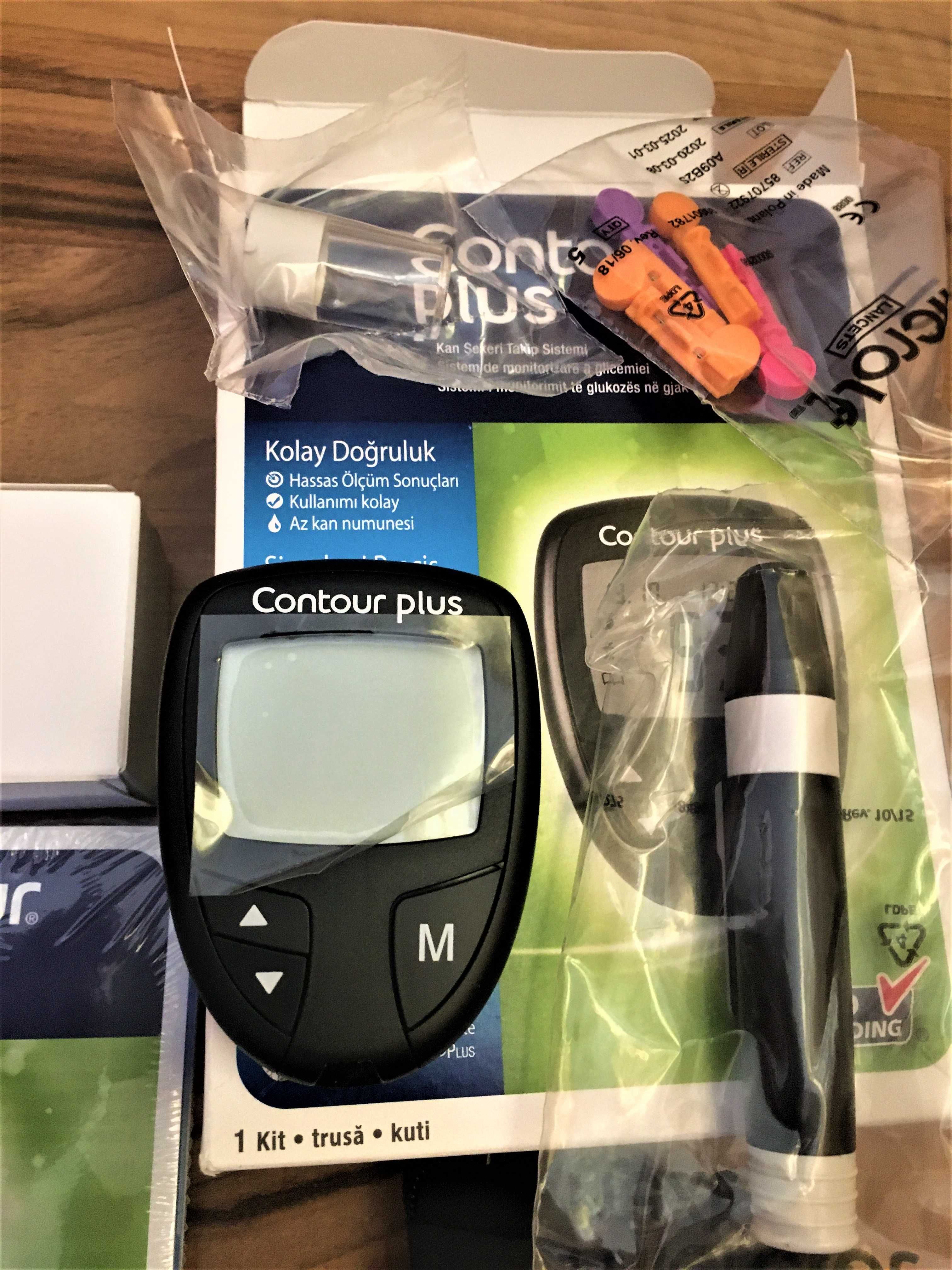 glucometru contour plus, dispozitiv monitorizare glicemie