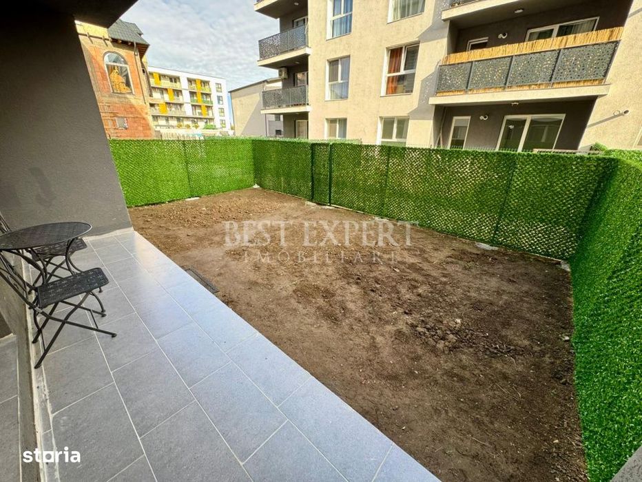 2 camere cu Gradina si Parcare prima inchiriere