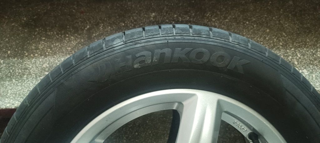 Jante aliaj r15 + cauciucuri noi