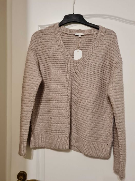 Pulover dama Tom Tailor L Bej deschis