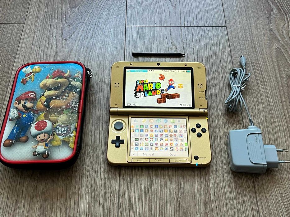 Joc Nintendo 3DS XL de colectie editie limitata ZELDA modata 70 jocuri