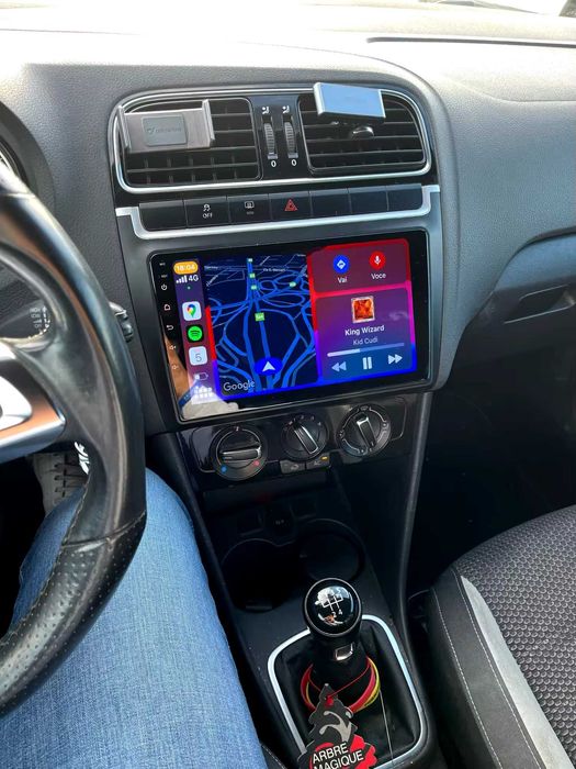 Navigatie android dedicata VW Polo 5N CarPlay AndroidAuto DSP SIM