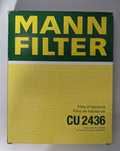 Filtru polen (filtru habitaclu) - MANN - CU 2436