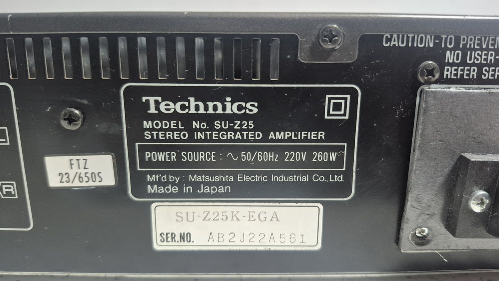 Amplificator Technics SU-Z25