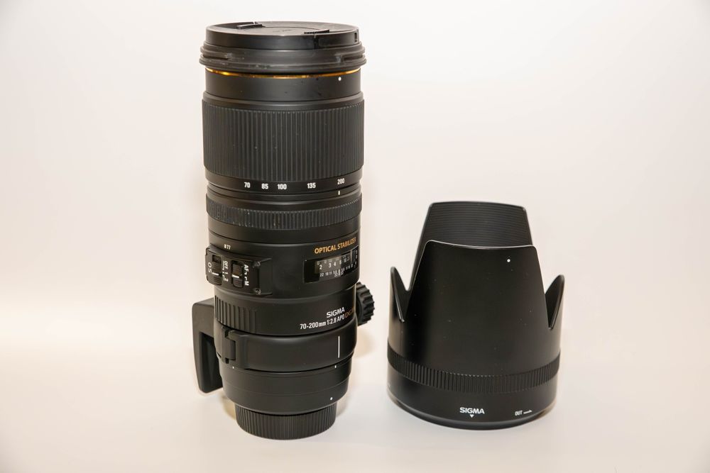 Obiectiv Sport Sigma 70-200 mm, f2. 8