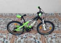 Bicicletă copii 20’ Scott Voltage JR20 MTB, 6 viteze, ALUMINIU – verde