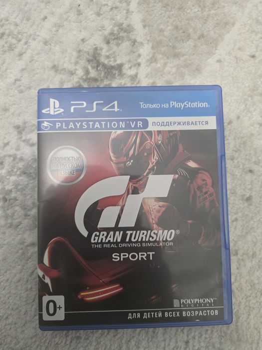 Диск на пс4 грант туризмо grant turismo sport playstaytion 4