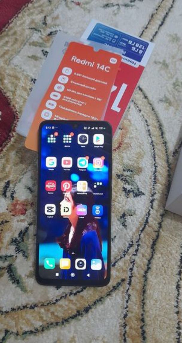 Продам Xiaomi Redmi 14 c 256/8+8 120Грц