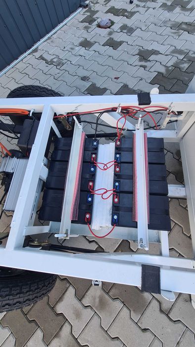 Triciclu electric kuba e-kamyonet