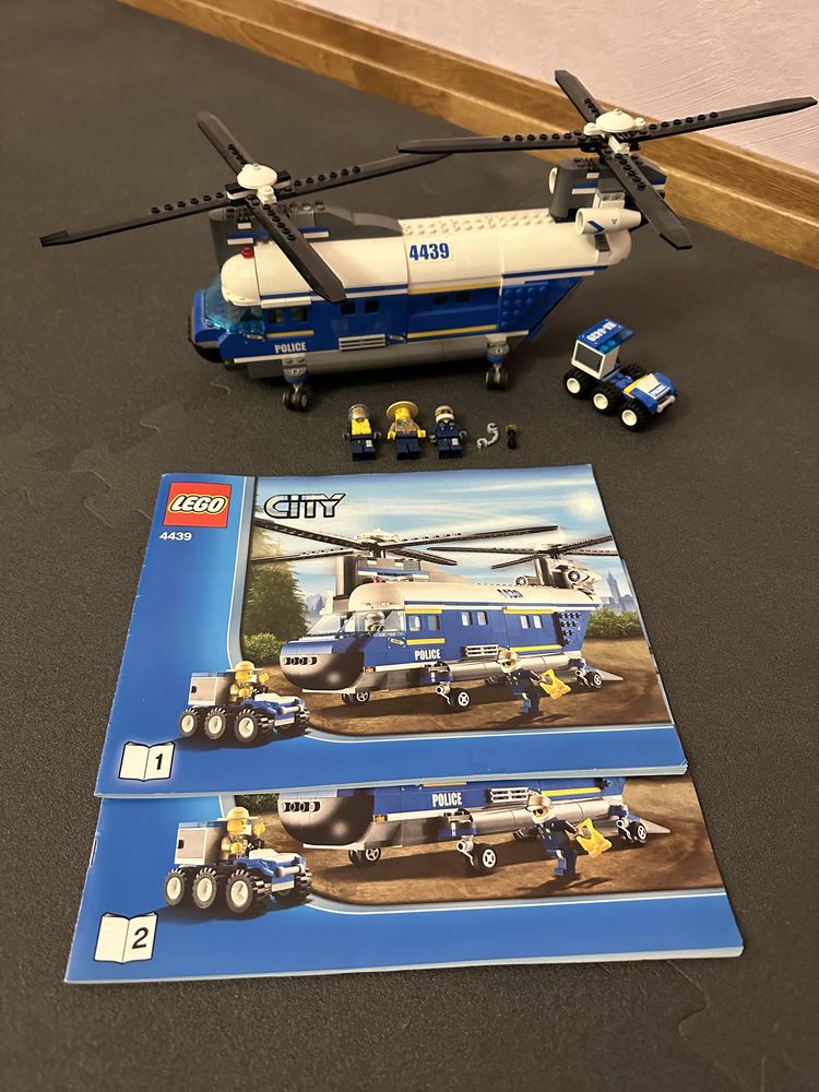 Lego City 4439 Elicopter pentru greutati