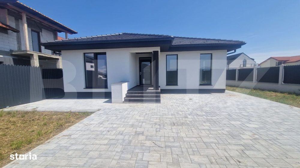 Casa noua Cristian-Rasnov  , Parter , 2 bai 4 camere , teren 550 mp, i