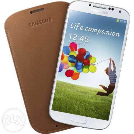 Husa piele Samsung Galaxy S4 - ORIGINALA - Pouch maro - NOUA