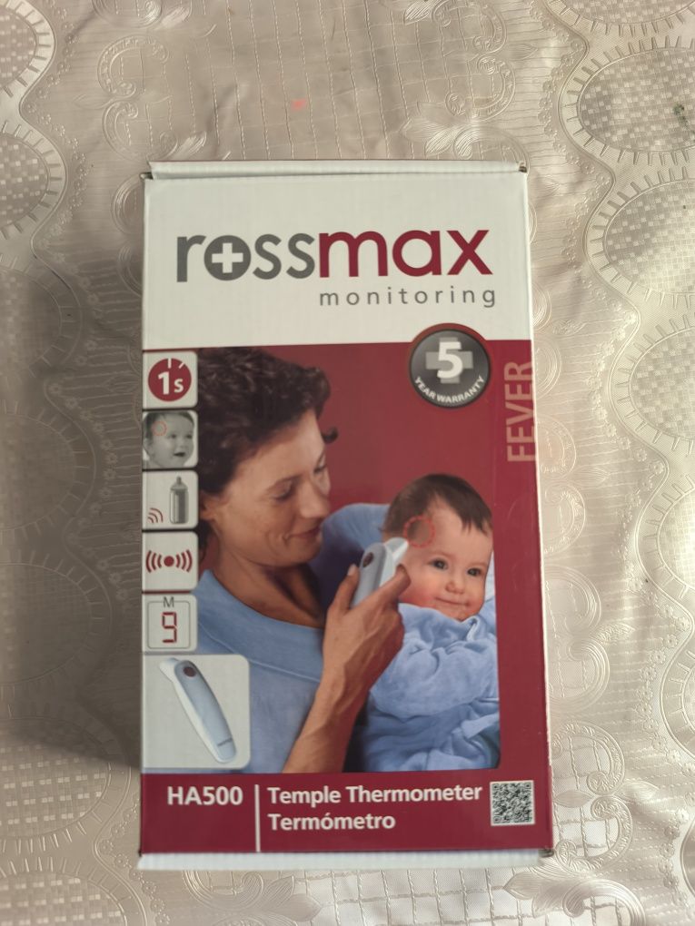 Швейцарский бесконтактный термометр Rossmax HA500 доставка есть