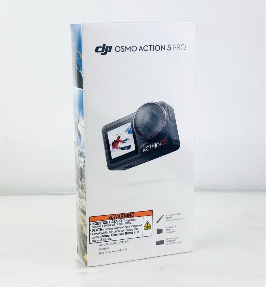 Екшън камера DJI Osmo Action 5 Pro Standard 2г. Гарнация!