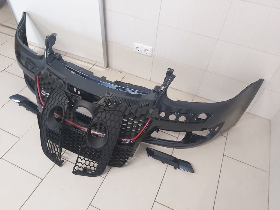 Pachet Bara/Bandou Fata+Toate Grilele VW Golf 5/V GTi 04-08 (LC5F) PrM