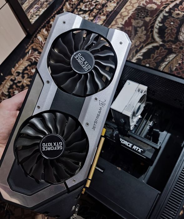 Продам видеокарту gtx 1070 super Jetstream